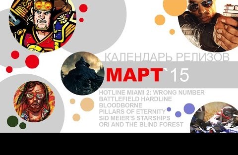 Март 2015. Игровые релизы