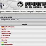 Amateur Skill: Arena + Psychostats (Beta) - расширенная статистика игроков