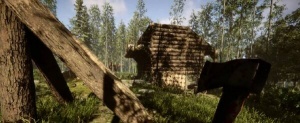 В Sons of the Forest теперь можно строить пол из камня и блокировать читы