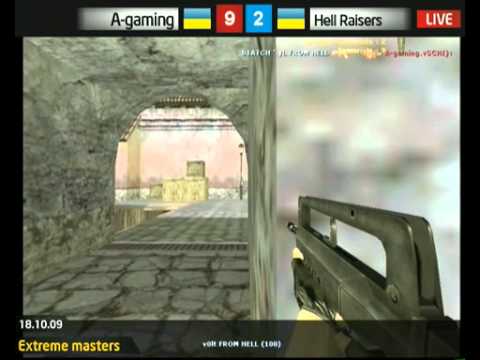 A-Gaming vs. HR de_inferno on ArbaletCup 21.10.2009