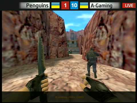 A-Gaming vs. Penguins de_nuke 28.04.2009