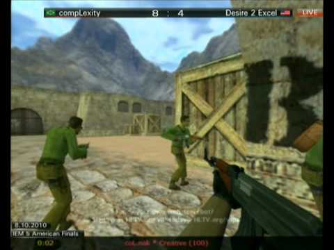 coL vs d2x de_dust2 08.10.2010