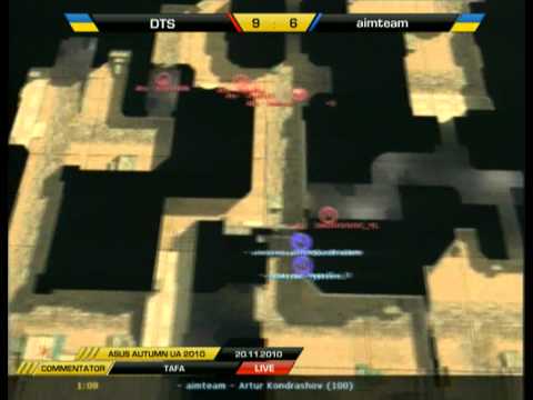 DTS vs. aimteam de_dust2 at Asus Open Autumn 2010 20.11.2010