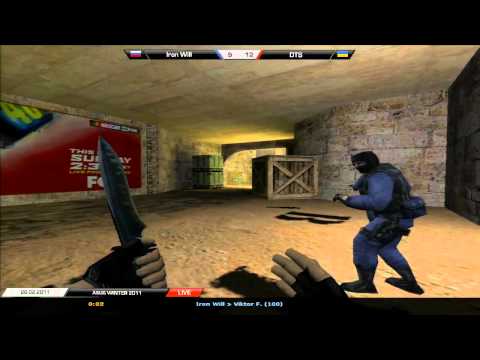 DTS vs  Iron Will de_dust2