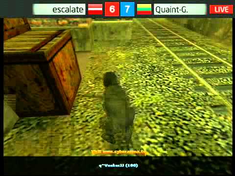 escalate vs. Quaint-Gaming de_train 08.05.2009