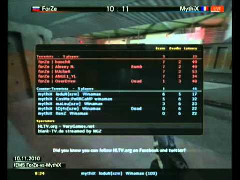 forze vs. mithix de_nuke 11.11.2010