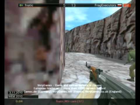 fx vs. fnatic de_nuke (World e-Sports Masters 2010)