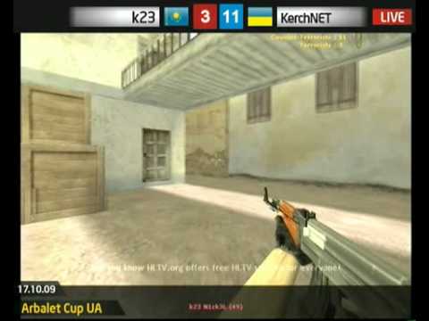K23 vs. KerchNET de_tuscan on ArbaletCup 21.10.2009