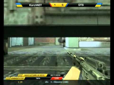 KerchNET vs. DTS de_train at Asus Open Autumn 2010 20.11.2010
