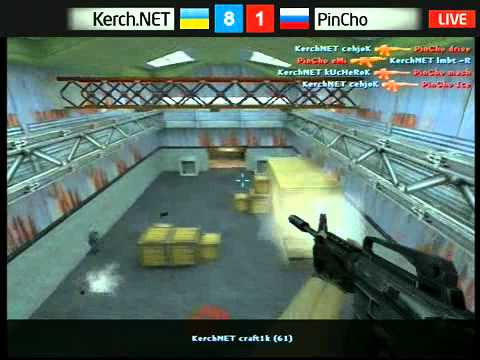 KerchNET vs. PinCho de_nuke 04.05.2009