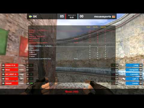 mouz vs. SK_mirage map 2