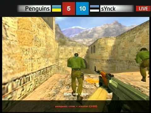 Penguins vs sYnck de_dust2 20.04.2009