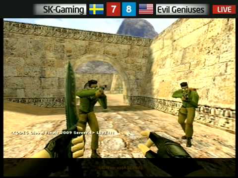 SK vs EG de_dust2 09.05.2009