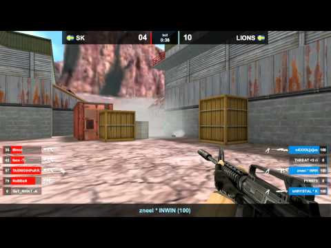 SK vs. LIONS @ nuke map 3