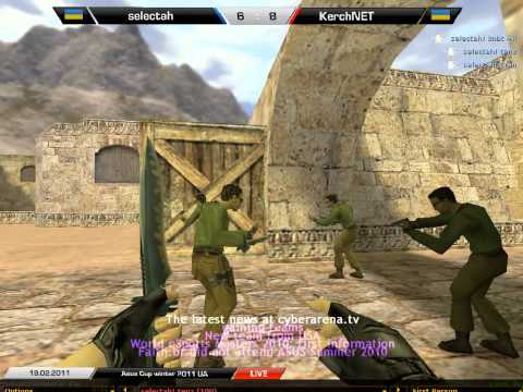 slectah vs. kNET de_dust2