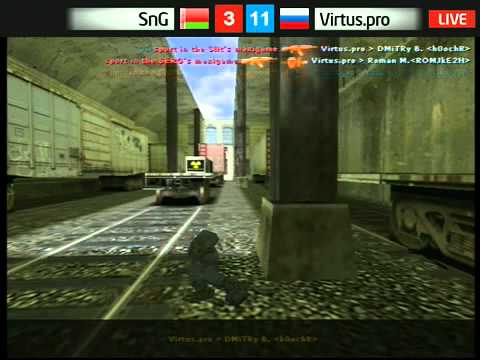 SnG vs. Virtus.pro de_train 09.07.2009