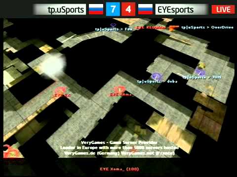 tp.uSports vs. EYEsports de_inferno 14.09.2009