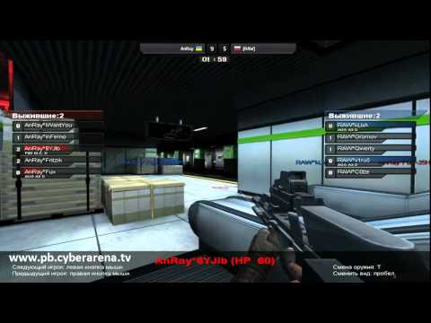 AnRay vs. RAW map 2 metro ICSC 10
