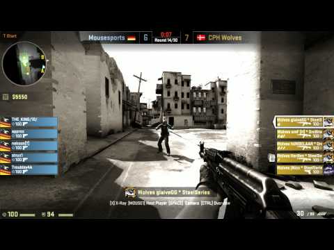 CS GO SLTV StarSeries - Mousesports vs. Cph Wolves @ dust2