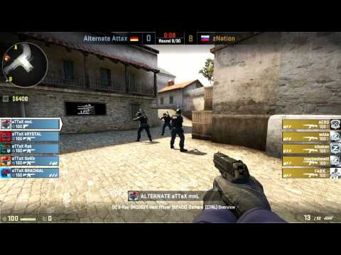 CS GO SLTV StarSeries - zNation vs. Alternate @ mirage