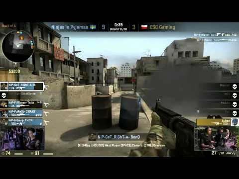 CSGO SLTV S5 Finals - NiP vs ESC Gaming @ dust2_se