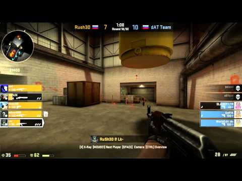CSGO SLTV StarSeries - Rush3D vs. dAT Team  nuke