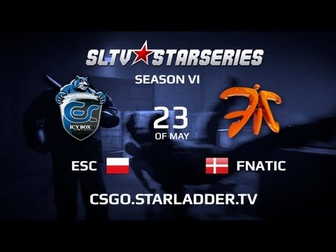 CSGO SLTV StarSeries VI - Fnatic vs. ESC  @ mirage