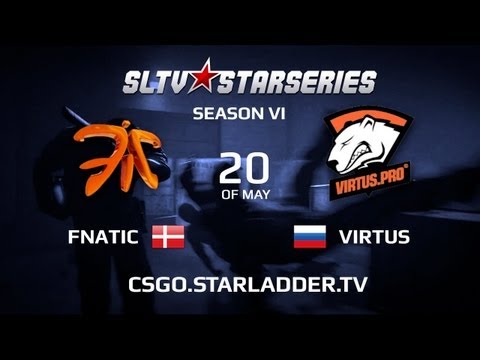 CSGO SLTV StarSeries VI Virtus.pro vs Fnatic @dust2