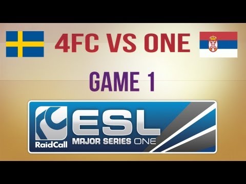 4FC vs ONE g.1 Losers Final Group A RaidCall EMS One Fall 2013