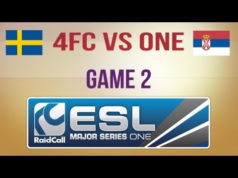 4FC vs ONE g.2 Losers Final Group A RaidCall EMS One Fall 2013