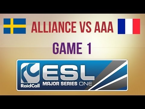 Alliance vs aAa g.1 Winners Semifinal Group B RaidCall EMS One Fall 2013