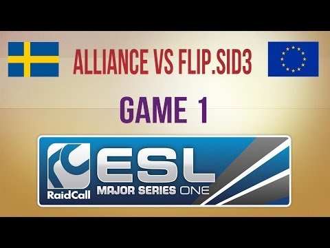 Alliance vs Flip.Sid3 g.1 Winners Final Group B RaidCall EMS One Fall 2013