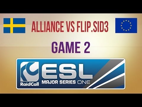Alliance vs Flip.Sid3 g.2 Winners Final Group B RaidCall EMS One Fall 2013