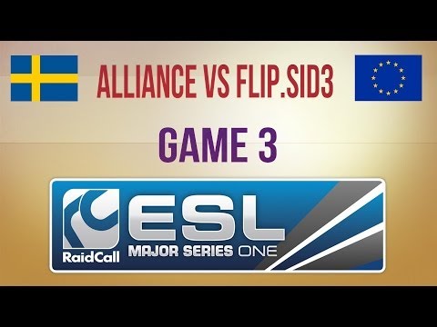 Alliance vs Flip.Sid3 g.3 Winners Final Group B RaidCall EMS One Fall 2013