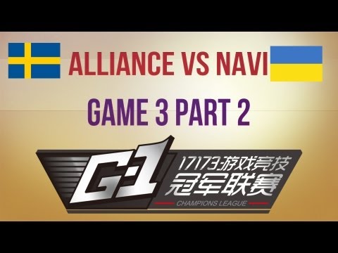 Alliance vs NaVi g.3 Part 2 Winners Semifinal G1 League Western Qualifier (feat. Smile & NS)