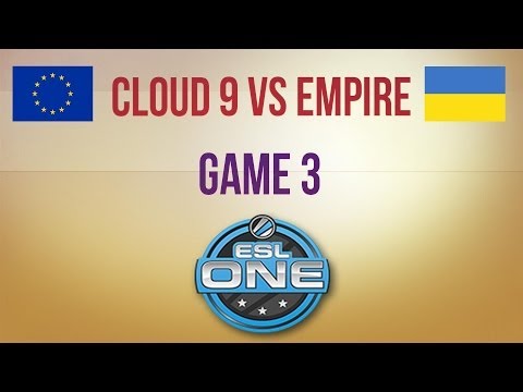 Cloud 9 vs Empire g.3 Euro Qualifier ESL One Frankfurt