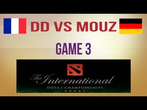 DD vs Mouz g.3 Grandfinal TI3 Western Qualifier