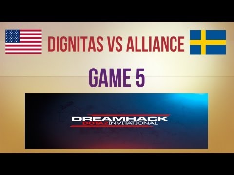 Dignitas vs Alliance g.5 Final DreamHack Invitational (feat. NS)