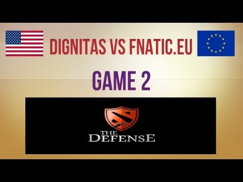 Dignitas vs Fnatic.eu g.2 Consolidation Final The Defense #3 (feat. NS)