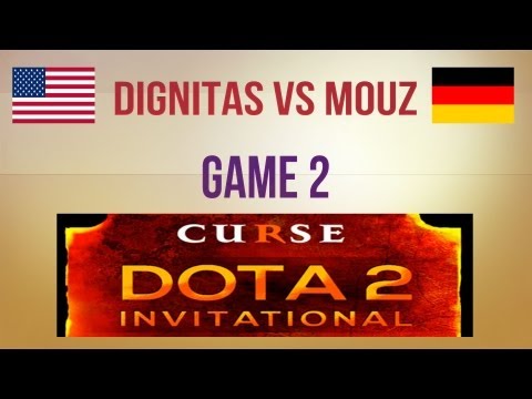 Dignitas vs Mouz g.2 Losers Semifinal Curse Invitational