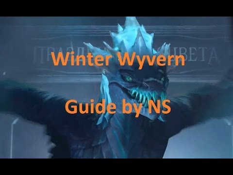 Dota 2 Winter Wyvern guide - Гайд на Виверну в Дота 2 - by NS