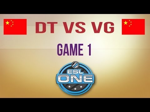 DT vs VG g.1 China Qualifier Esl One Frankfurt