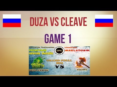 Duza vs Cleave g.1 Grandfinal CFC Bigpot
