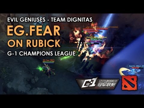 EG.Fear on Rubick @ G-1 Champions League