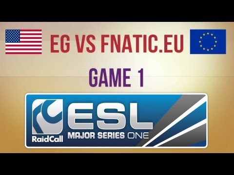 EG vs Fnatic.eu g.1 Semifinal RaidCall EMS One Summer 2013 Finals
