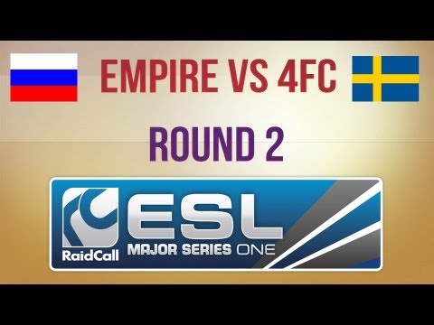 Empire vs 4FC Round 2 RaidCall EMS One Fall 2013 Cup 2