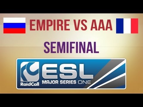 Empire vs aAa Semifinal RaidCall EMS One Fall 2013 Cup 2