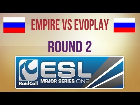 Empire vs EvoPlay Round 2 RaidCall EMS One Autumn 2013 Cup 1