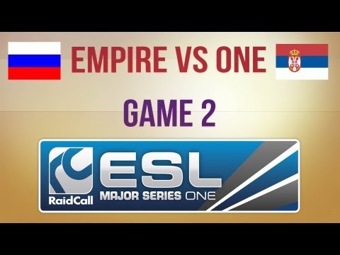 Empire vs ONE g.2 Final RaidCall EMS One Fall 2013 Cup 2