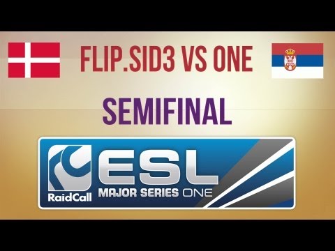Flip.Sid3 vs ONE Semifinal RaidCall EMS One Autumn 2013 Cup 1